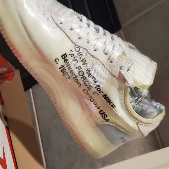 Nike Air Force 1 Low Off-White
Size 10 men’s. Condition: NEW 
Price: $2500 OBO - Picture 8 of 10